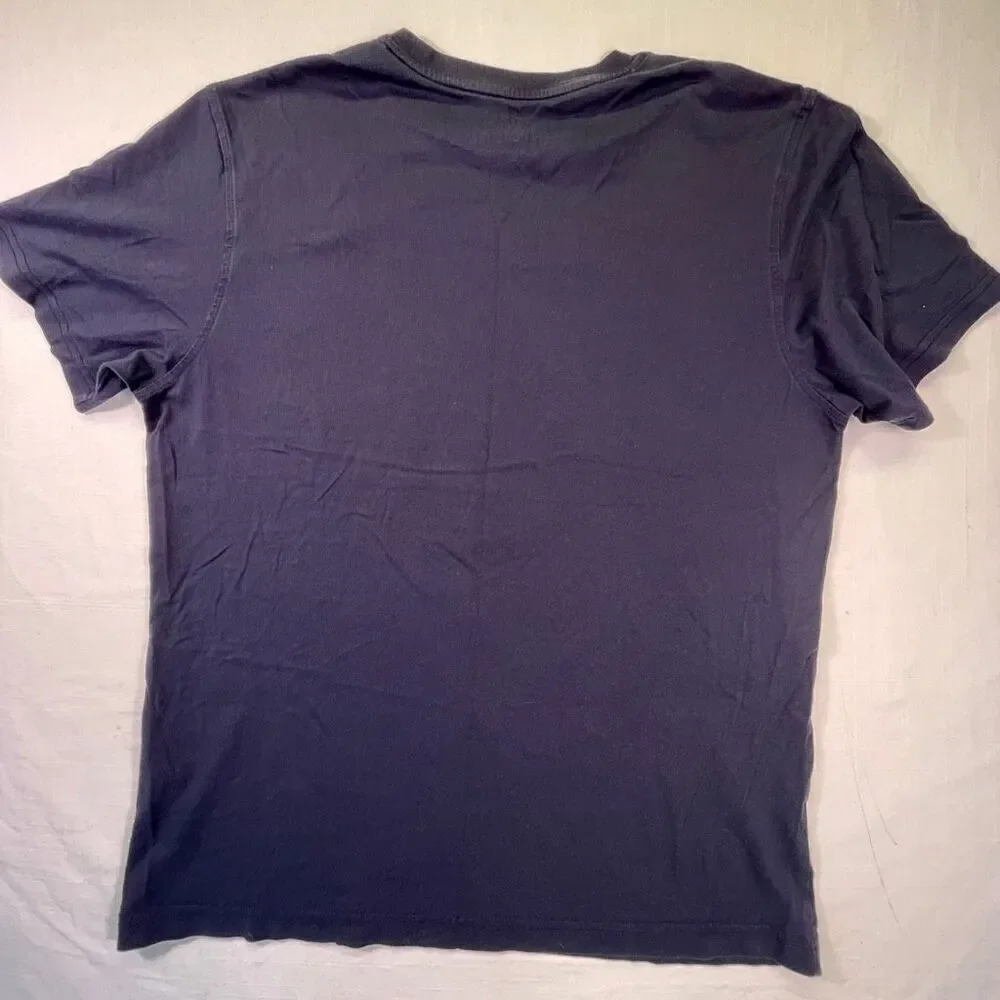 Psycho Bunny Blue Mercer Bunny Graphic Pima Cotton Crewneck T-Shirt Size 6